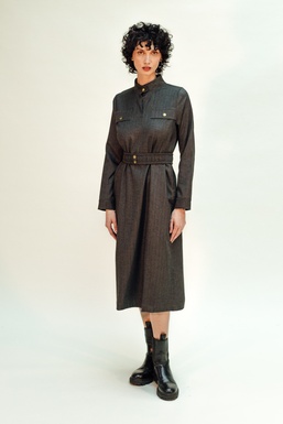 2504110 Dress Grey