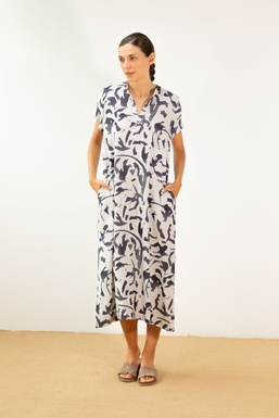 2601226Cap Vestido Estamp. Marino