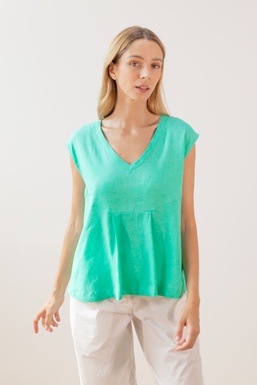 2502132 Blusa Verde Agua