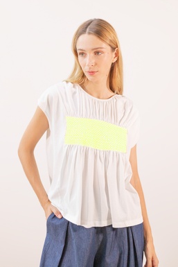 2502113CCap Camiseta Nido abeja Amarillo