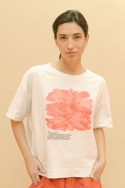 2503103Cap T-shirt Printed Flower