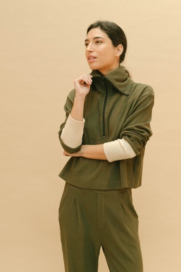 2503116Cap Top Green