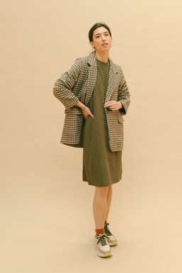 2503269 Jacket Beige/ Ecru/ Green