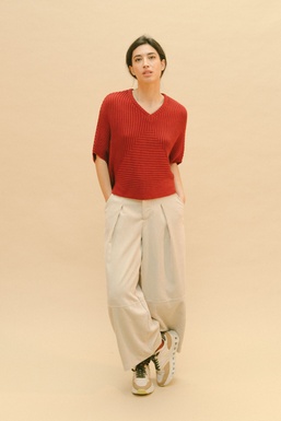 2503507 Vest Burgunbdy