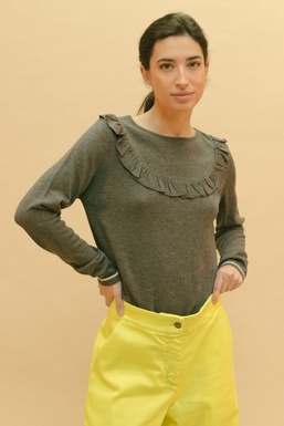 2503514 Pullover Grey 