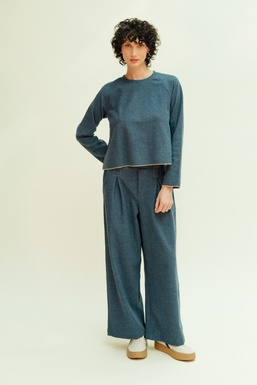 2504112Cap Pant Blue