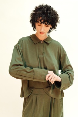 2504124 Blouse Green