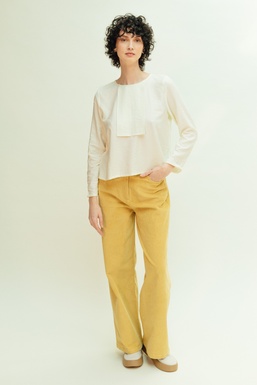 2504471Cap Pant Yellow