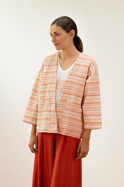 2601207Cap Kimono Naranjas Étnico