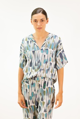 2601230 Blusa Estamp. Gotas