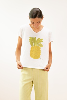 2601143ACap Camiseta Cruda Piña