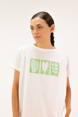 2601145 Camiseta Cruda Plantas