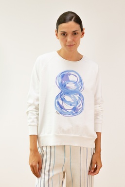 2601149 Sudadera Cruda Ocho