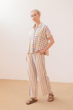 2601160Cap Pantalón Rayas colores