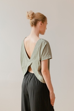 2602186BCap Camiseta Verde