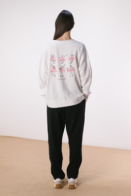 2603106Cap Sudadera Cruda Bailarinas