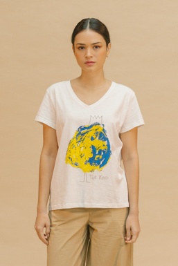2501106B Camiseta Cruda The King