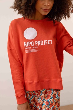 2501114 Sudadera Roja Nipo