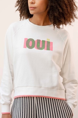 2501116 Sudadera Cruda Oui/ Non