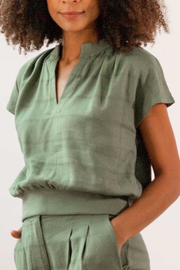 2501136Cap Blusa Verde