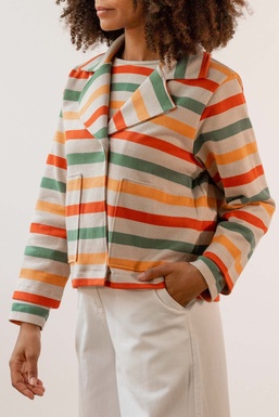 2501141 Chaqueta Rayas Colores