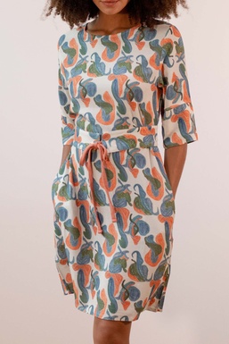 2501275Cap Vestido Estamp. Flor carnívora