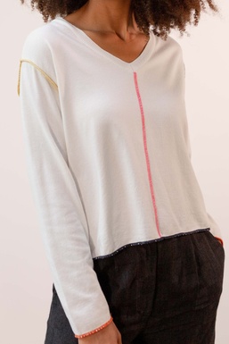 2501399Cap Jersey Crudo Costura colores