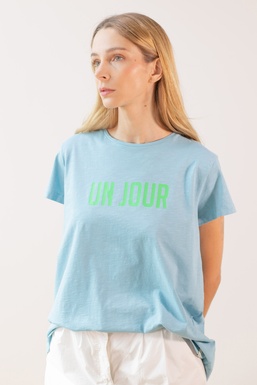 2502106CCap Camiseta Azul Un jour
