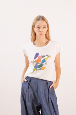 2502111Cap Camiseta Cruda Peces